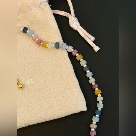 New Uncommon James multi colored beaded necklace - Picture 2 of 5